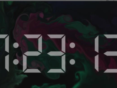 【限时免费分享】Digital Clock--桌面数字时钟