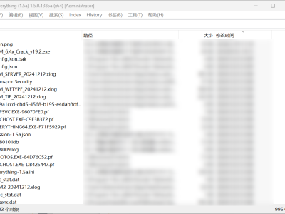 【限时免费分享】Everything--本地文件搜索神器